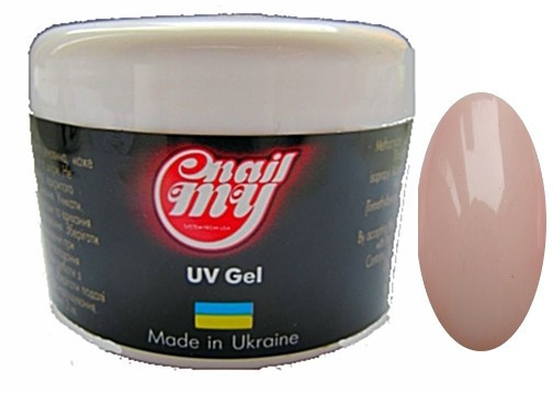 Камуфлирующий средней густоты гель My Nail Builder Gel №59(бежево розовый) 50 мл Киев - изображение 1