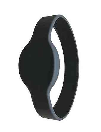 RFID браслет с чипом MIFARE SEVEN R-65 черный (65 мм) Киев