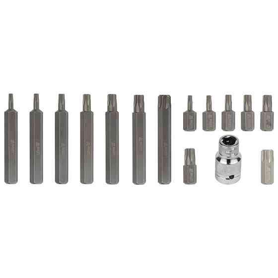 Ultra Набор бит TORX 10мм 15шт S2 (металл кейс) ULTRA (4016912) Київ