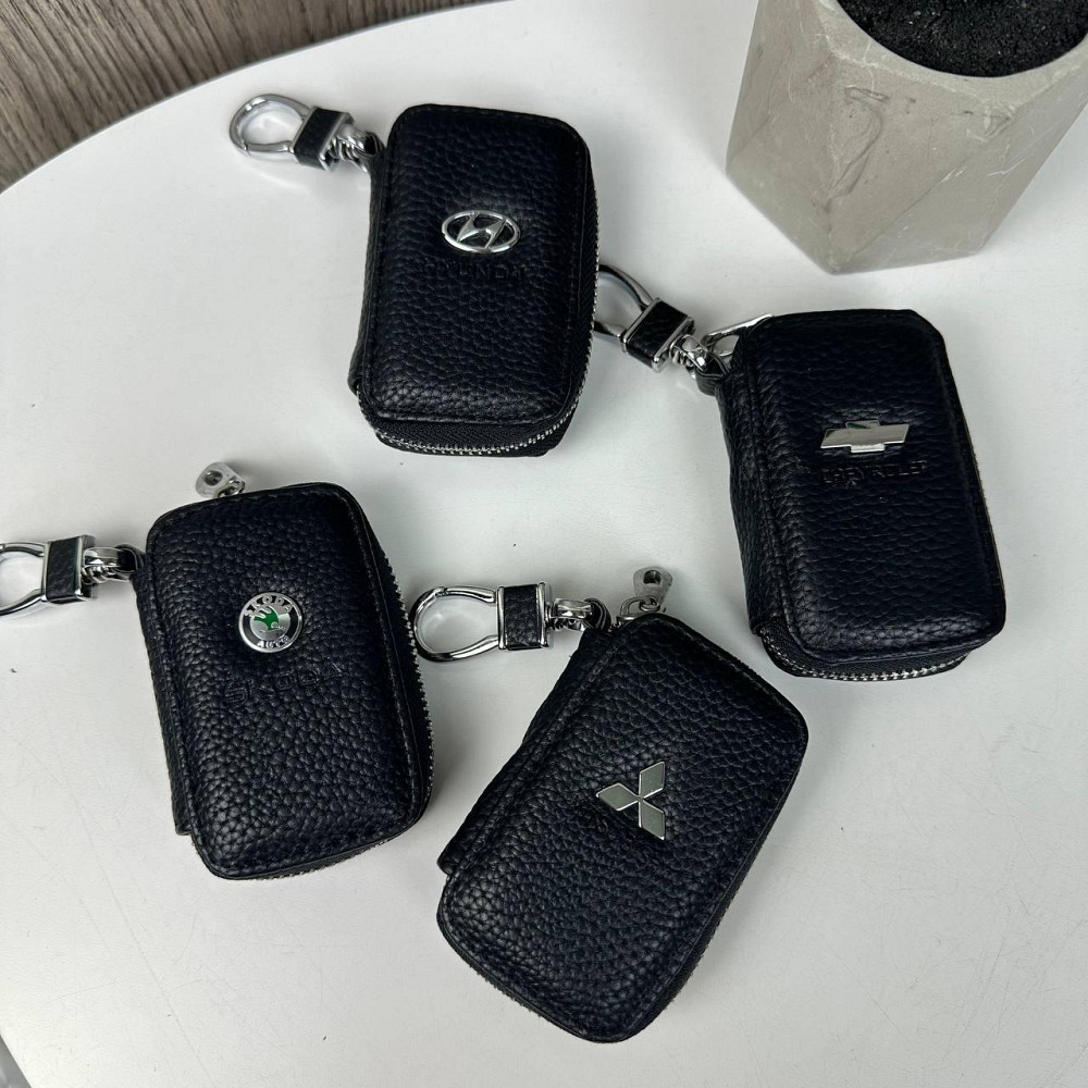 Автомобільний шкіряний чохол брелок для ключів від машини, брелок сигналізації натуральна шкіра ( 20577 ) Харків - фото 1