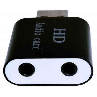 Звукова плата Dynamode USB-SOUND7-ALU black Вінниця