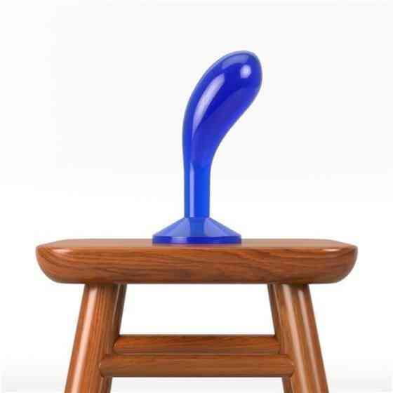 Масажер простати - Flawless Clear Prostate Plug 6" Blue Sex Aura Київ