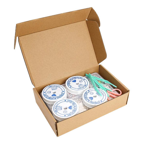 Набор бисера для изготовления бижутерии в пластиковом контейнере, сет №3 Каменец-Подольский