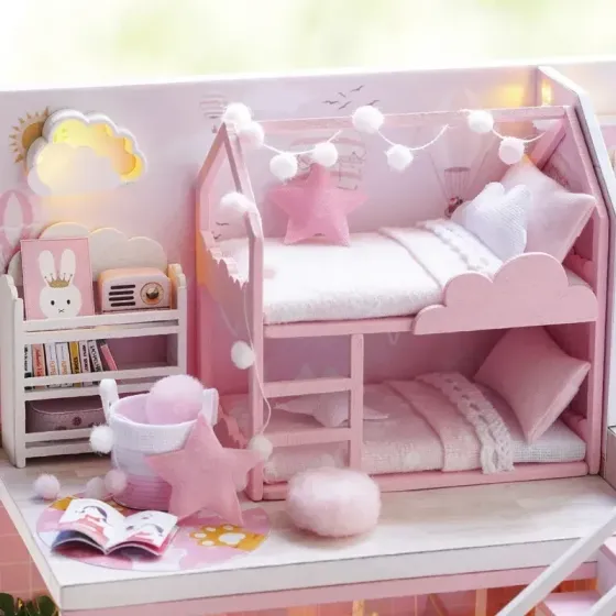 3D Румбокс Cute Room L-027 Pink House + Пылезащитный купол Киев