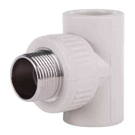 PP-R Трійник поліпропіленовий 25х3/4''зовн х25 Харків
