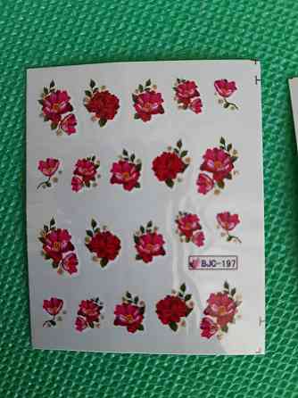 Наклейка на ногти - размер стикера 6*5см, инструкция по применению есть в описании товара Киев