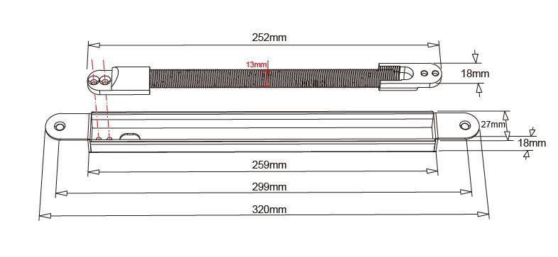 Гнучкий перехід (32 см) врізний металевий SEVEN FT-95m Київ - фото 2