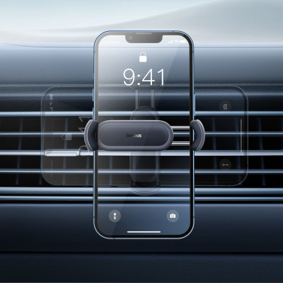 Универсальный автодержатель Baseus Steel Cannon 2 Air Outlet Car (SUGP000001) Винница - изображение 7