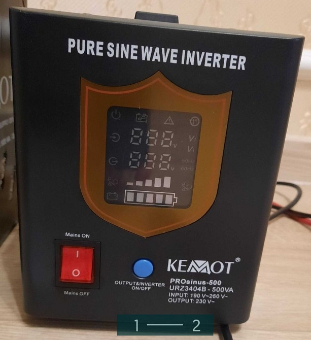 Инвертор Kemot PRO sinus -500 Киев - изображение 1