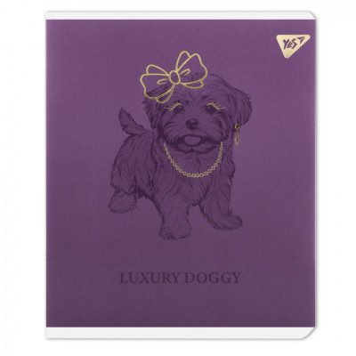Тетрадь Yes Luxure doggy А5 24 листа клетка (767539) Винница - изображение 3