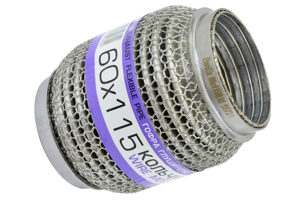 Гофра 60x115 кольчуга, interlock глушника Мукачево - фото 1