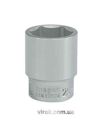 Головка торцева 6-гранна YATO : квадрат 3/4", М= 29 мм, L= 50 мм [12/96] Одеса