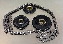 Натягувач ланцюга ГРМ Delta (3 ролики, ланцюг 90L) VDK Київ - фото 1