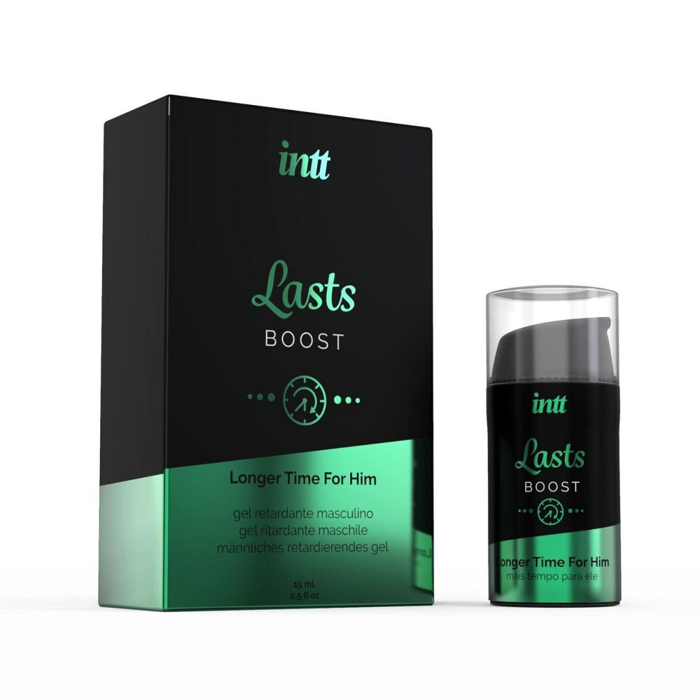 Пролонгатор для мужчин Intt Lasts (15 мл) с экстрактом гвоздики и мяты Sex Aura Киев - изображение 1