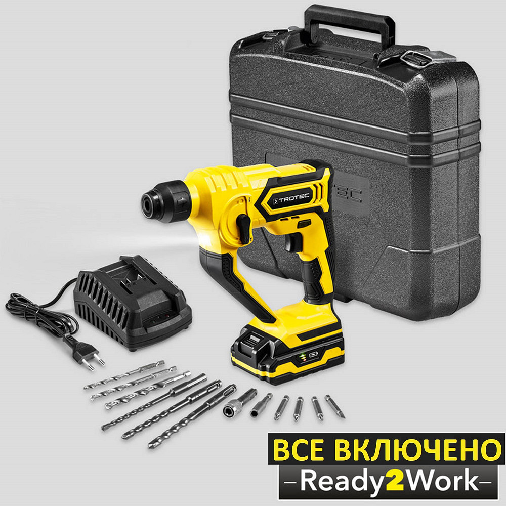 Перфоратор аккумуляторный Trotec PRDS 10-20V + кейс (4415000201) Винница - изображение 9