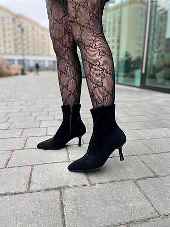 Без бренда Черевики жіночі Stefaniya nina 703-109 чорні (весна-осінь, еко-замша) (5759) Коломия