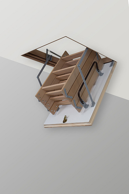 Дерев'яні сходи на горище Altavilla Pino Termo Plus  4S  90*60 Львів - фото 9