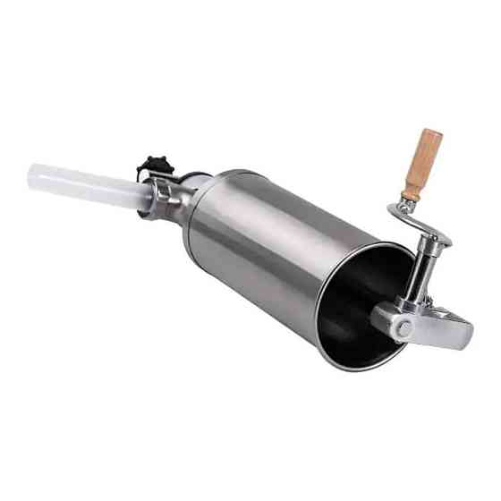 Шприц для колбасы 3 л из нержавеющей стали с насадками Киев