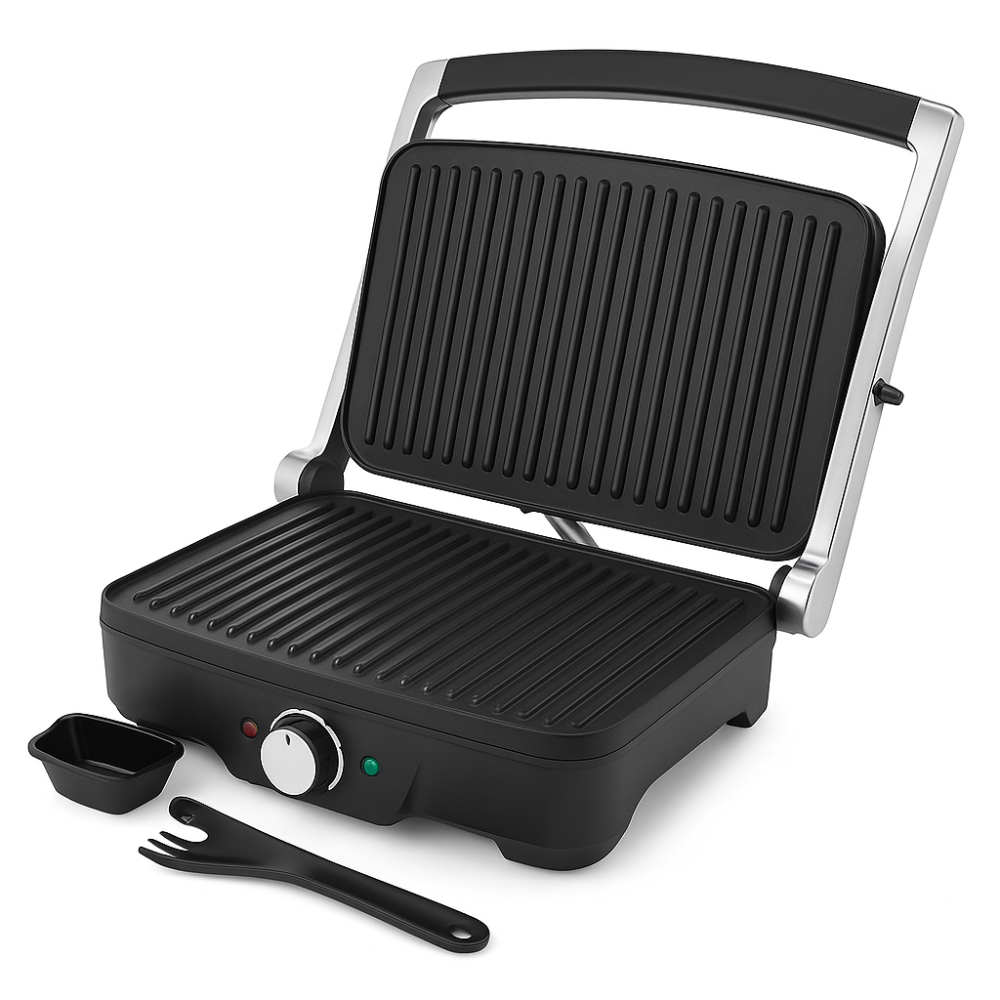 Настільна електрична бутербродниця Rainberg RB-5413 3200 Вт, Гриль домашнього використання AO-31 Львів - фото 14