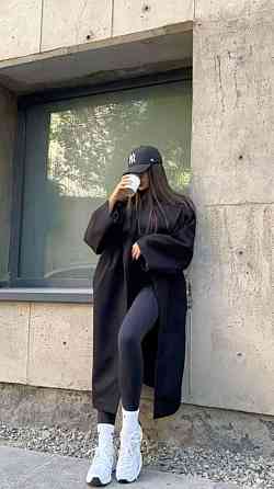 Женские повседневные лосины из бифлекса Графит, 42 Одесса