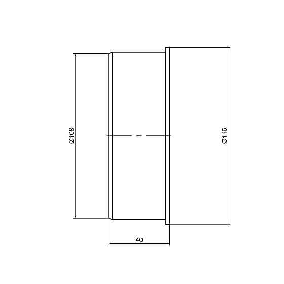 Заглушка PPR канализационная TA Sewage 110 Киев