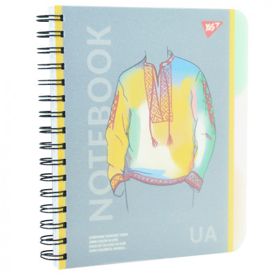 Блокнот Yes А5 Notebook UA 144 листа пластиковая обложка (681951) Винница - изображение 3
