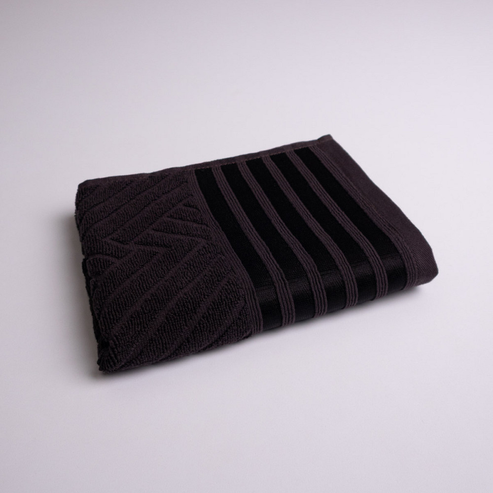Полотенце для рук и лица махровое SOFT GM Textile 40х70см 500г/м2 (Шоколадный) Сумы - изображение 1