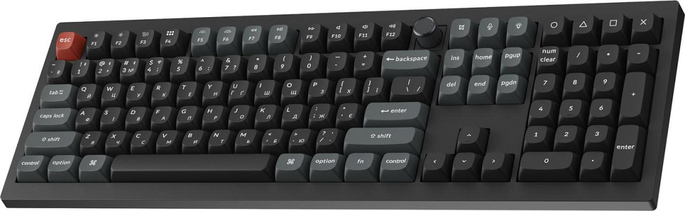 Клавіатура бездротова Keychron V6 Ultra Keychron Red Switch Black RGB (V6U-D1-UA) ( 22189 ) Харьков - изображение 4