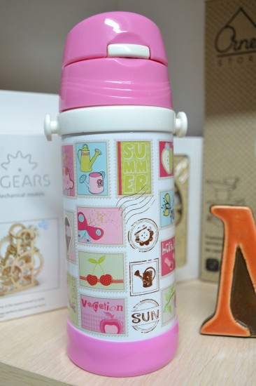 Термос дитячий з трубочкою Принти Вінниця - фото 1