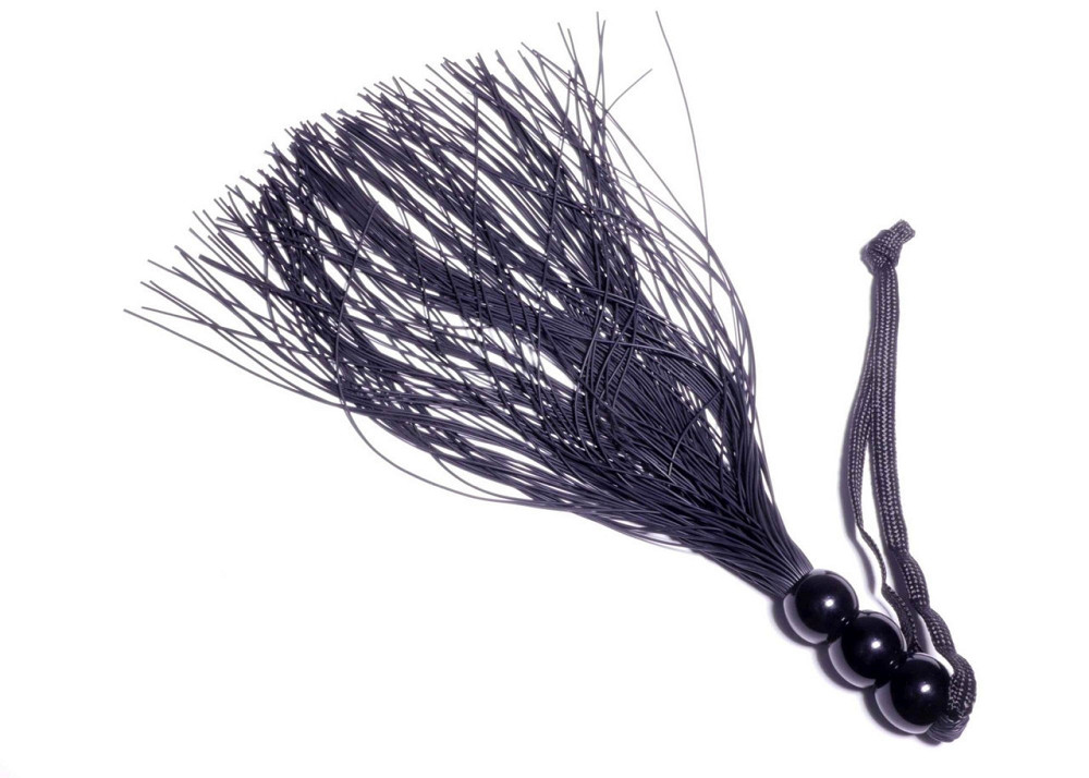 Силіконовий флогер ( довжина 26 см ) Fetish Boss Series - Silicone Whip Black 10", BS6100037 Sex Aura Київ - фото 4