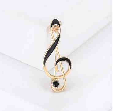Брошь красивая Скрипичный ключ Киев