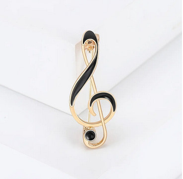 Брошь красивая Скрипичный ключ Киев - изображение 1