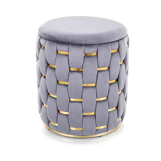 Пуф TIARA VELVET сірий TAP.252 Київ