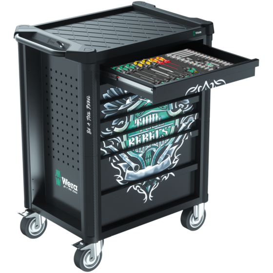 Інструментальний сервісний візок на колесах Wera 9700 Tool Rebel 1 (05150130001) Одеса