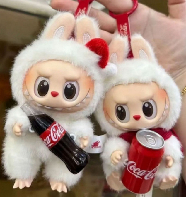 ‼️ТРЕНД‼️Лабубу кока кола, лабубу 3, 4 сезон,Labubu Coca Cola. ОПТ Є Киев - изображение 5