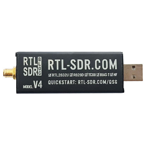 Плата SDR приёмник RTL-SDR V4, RTL2832U R828D, 500кГц–1.76ГГц, АЦП 8бит Киев - изображение 1