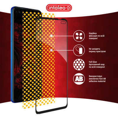 Стекло защитное Intaleo Full Glue MOTO G100 (1283126521331) Винница - изображение 7