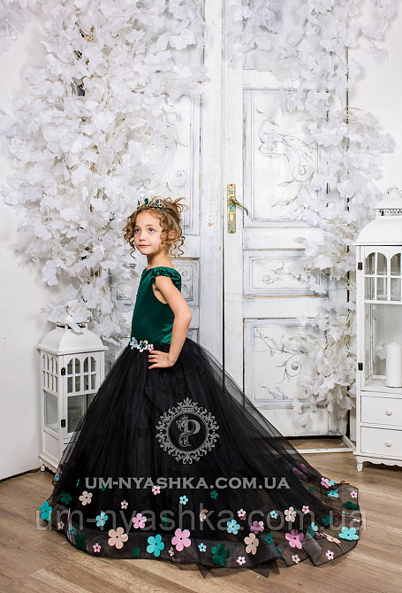 Длинное платье со шлейфом Элизабет на 4-5, 6-7 лет Кривой Рог - изображение 2