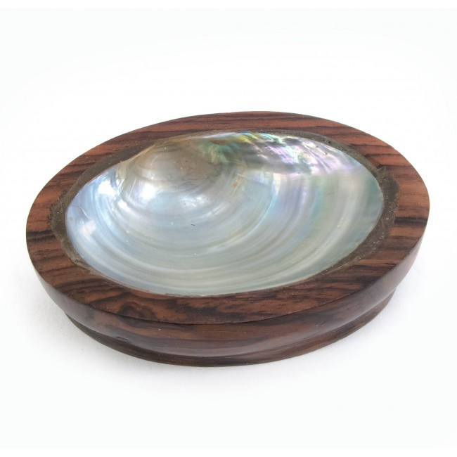 Мыльница деревянная с перламутром Киев - изображение 1