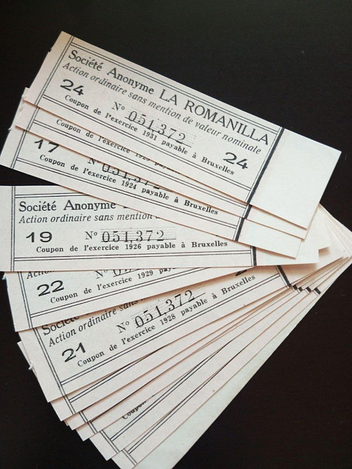 Купон облигации 1931 г Акции. (50) Полтава - изображение 1