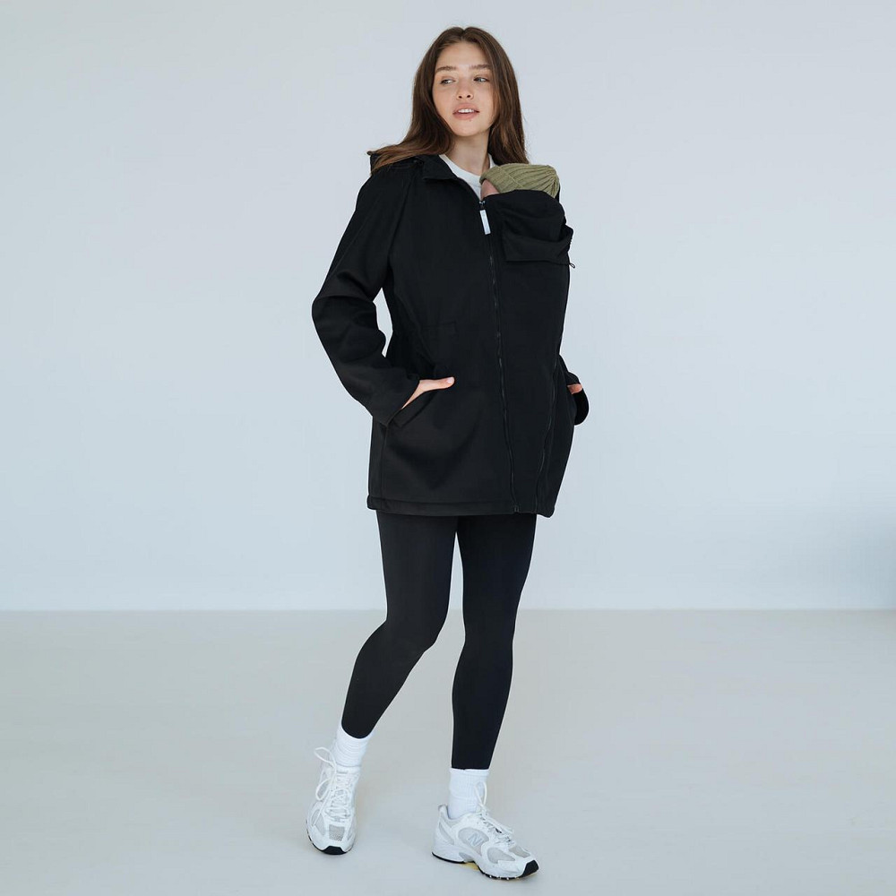 Слінгокуртка, куртка для вагітних 3 в 1 Неро M Київ - фото 1