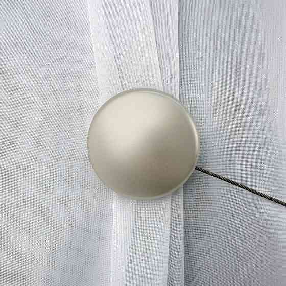 Магниты для штор и гардин Круг 2 шт Сатин (81-288) Киев