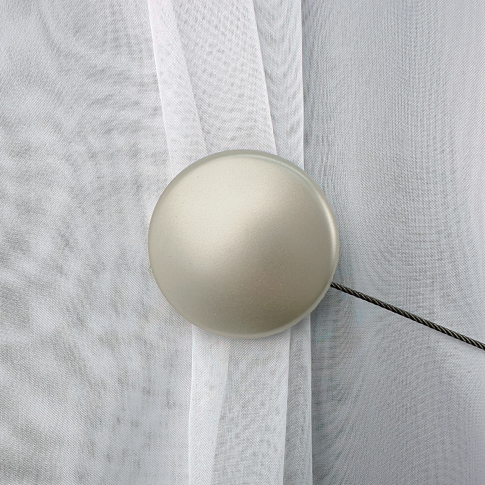 Магниты для штор и гардин Круг 2 шт Сатин (81-288) Киев - изображение 2