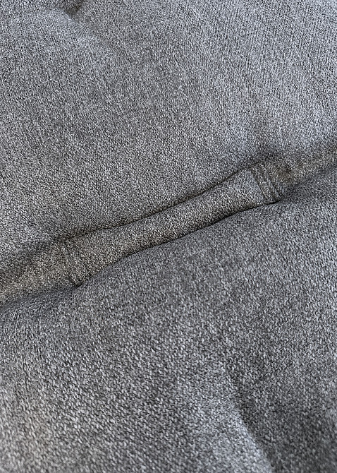 Подушка для стільців (40x120х4 см) подвійна Decorator Мальмо колір сірий 84-157 Київ - фото 7