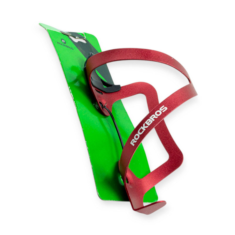 Велокрепление бутылки алюминий (красный) ROCKBROS SHJ-010 для Мукачево - изображение 1