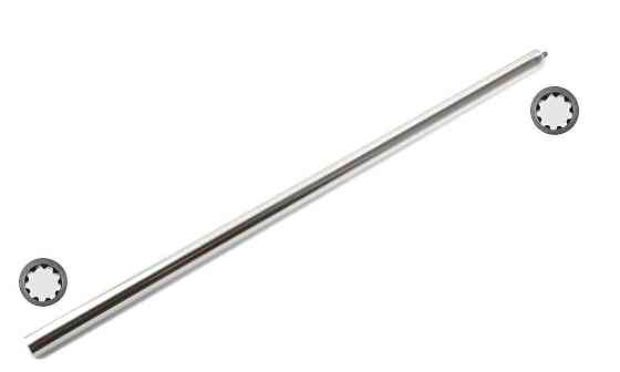 Штанга з трубою на мотокосі 9x9T (D-28, d-8mm, L-153 см) Мукачево