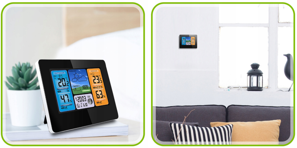 Метеостанція для дому BERDSEN BD-902 Black (390200) Київ - фото 4