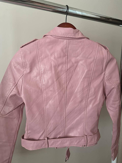 Куртка косуха жіноча весна/осінь Рожевий XL Харків - фото 3