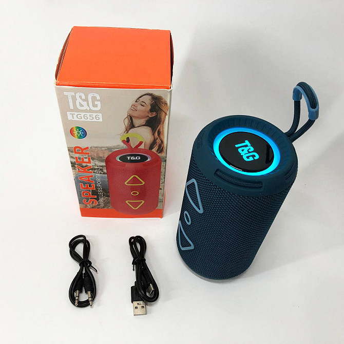Портативная bluetooth колонка музыкальная TG656, Bluetooth колонка с хорошей батареей GB-11 Львов - изображение 7