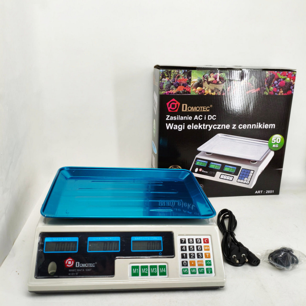 Ваги для комерційного використання, Настільні торгові ваги для підприємства QX-50 Львів - фото 9